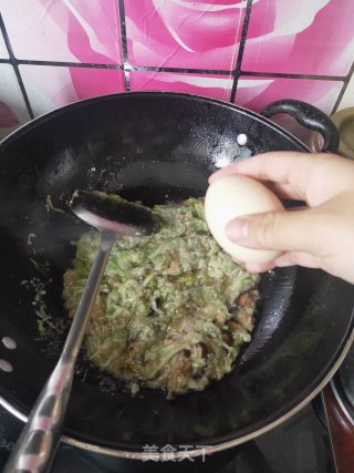 秋瓜烙的做法步骤：7