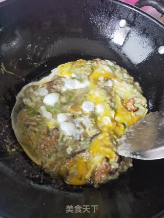 秋瓜烙的做法步骤：8