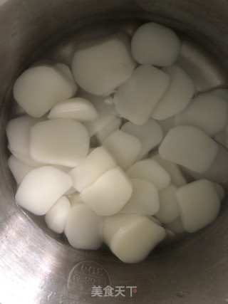 松花年糕的做法步骤：2
