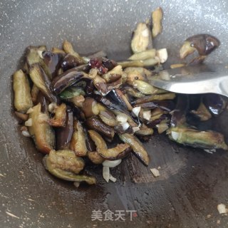 家常炒茄子的做法步骤：10
