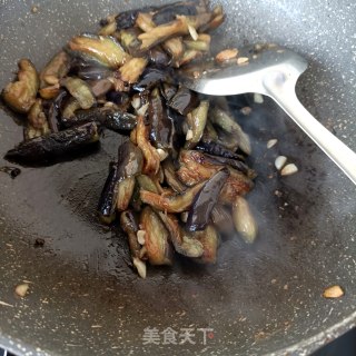 家常炒茄子的做法步骤：12