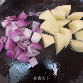 咖喱罗氏虾的做法步骤：4