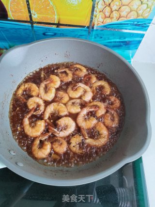 家常烧大虾的做法步骤：7