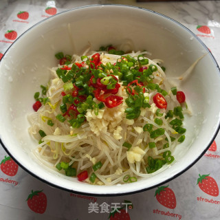 凉拌豆芽的做法步骤：3