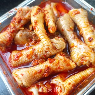 红油鸡爪的做法步骤：19