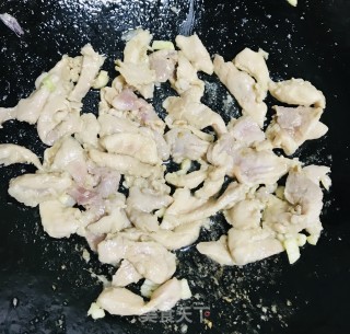 青瓜炒肉片的做法步骤：6