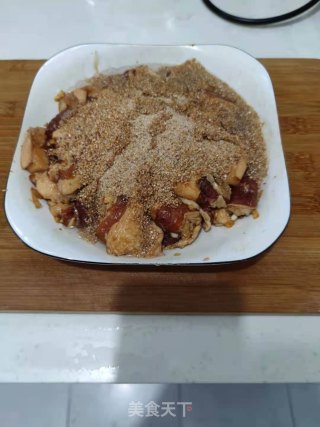 美味粉蒸肉的做法步骤：3