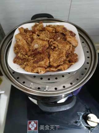 美味粉蒸肉的做法步骤：4