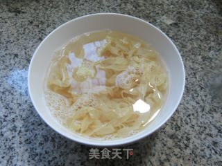 咸菜豆腐皮花菜的做法步骤：2