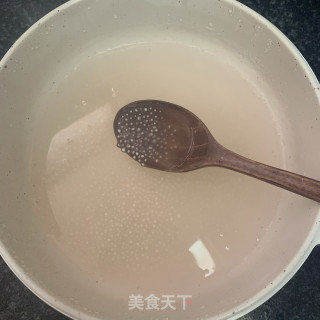 牛奶红豆西米的做法步骤：6