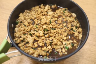 肉末豆腐蛋羹的做法步骤：7