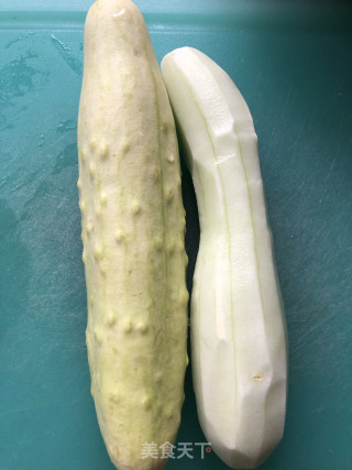 黄瓜笋干菜汤的做法步骤：1