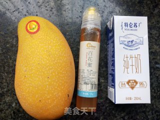 芒果奶昔的做法步骤：1