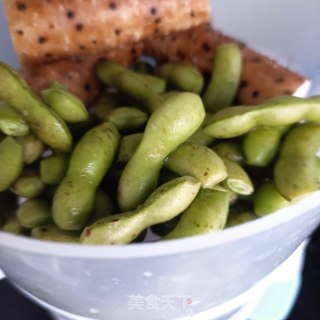 原味毛豆的做法步骤：4