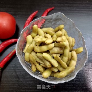 原味毛豆的做法步骤：7