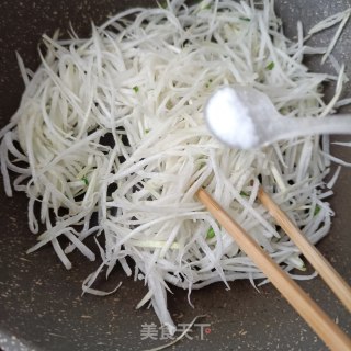 白萝卜汆肉丸的做法步骤：14