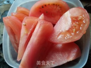 番茄炒包心菜的做法步骤：2