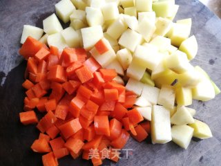 鸡腿香菇土豆焖饭的做法步骤：5