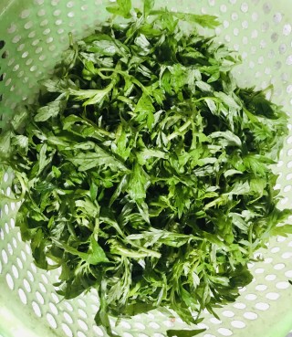花生芝麻艾糍的做法步骤：2