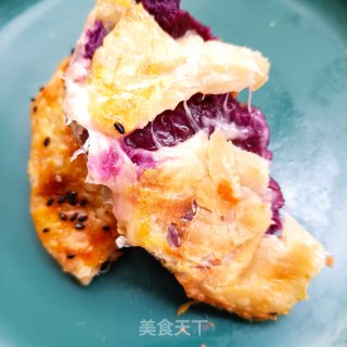 紫薯派的做法步骤：15