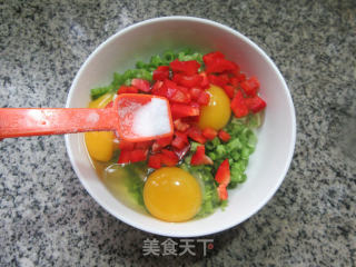 空心菜梗炒鸡蛋的做法步骤：5