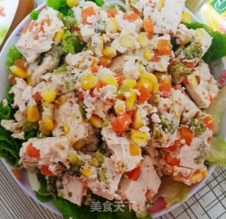 蔬菜鸡肉饼的做法步骤：13