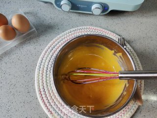 早餐机版南瓜星星蛋糕的做法步骤：4