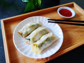 韭菜锅贴的做法步骤：22