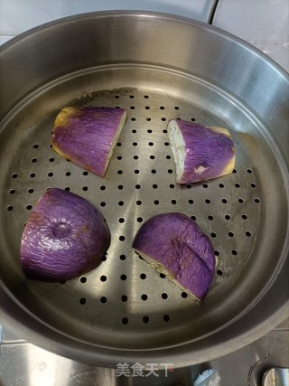 拌茄子的做法步骤：1