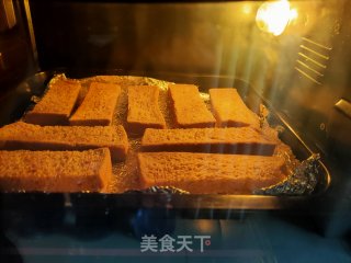 香烤全麦吐司条的做法步骤：4