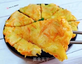 黄金土豆胡萝卜饼的做法步骤：14