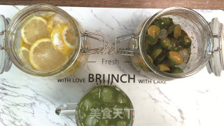 糖渍小青柠加柠檬，炎炎夏日，来一杯酸酸甜甜小青柠茶，去火又甜蜜！的做法步骤：15