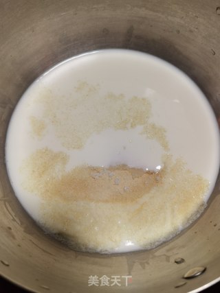 木瓜牛奶冻的做法步骤：2