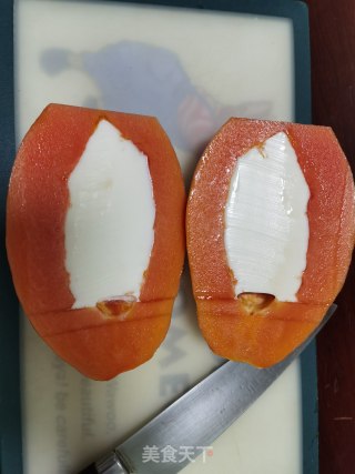 木瓜牛奶冻的做法步骤：15