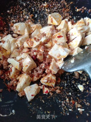 肉末豆花的做法步骤：4