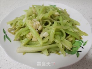 蒜蓉莴笋的做法步骤：8