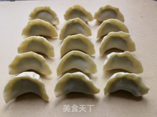 槐花韭菜猪肉饺的做法步骤：21