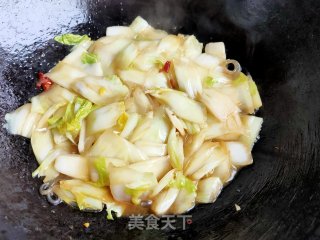 粉丝炒白菜的做法步骤：10
