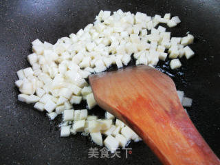 空心菜梗炒茭白的做法步骤：5