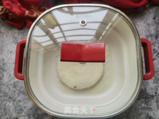 槐花韭菜猪肉馅儿饼的做法步骤：7