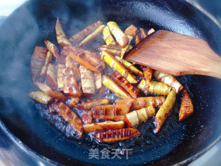 油焖春笋的做法步骤：6