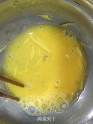 姜丝蛋炒饭的做法步骤：6