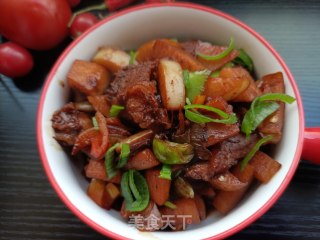 白萝卜烧牛肉的做法步骤：14