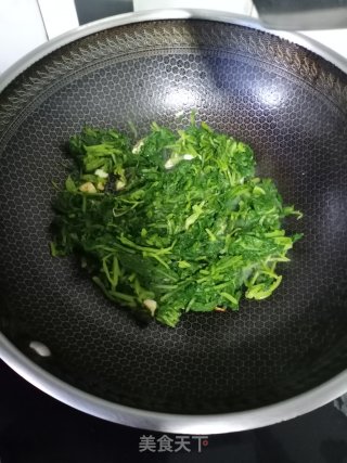 家常蒜蓉萝卜苗的做法步骤：7