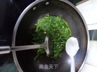 家常蒜蓉萝卜苗的做法步骤：8