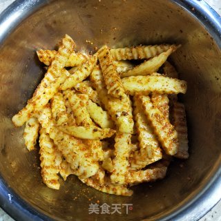 香辣烤土豆的做法步骤：6