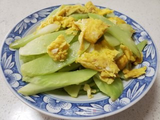 莴笋炒鸡蛋的做法步骤：6