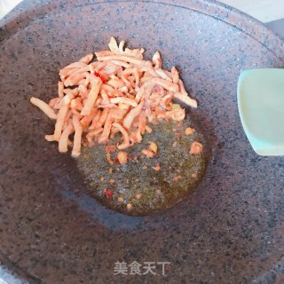 鸡肉炒蒜苔的做法步骤：6