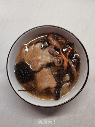 杂菌排骨汤的做法步骤：5