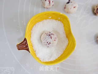 山药蔓越莓椰蓉球❗️饭后小甜点～健脾胃助消化的做法步骤：8